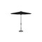 Treasure Garden 9 ft Patio Umbella, aluminum, fiberglass ribs, outdoor, Black UM840-09 5408 Black - alternate 1
