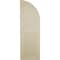 Ekena Millwork Rough Sawn 2 Equal Louver w/Quarter Round Arch Top Faux Wood Shutters, 18W x 78H 60 Low Side, PR SHULVQ18X78RSPR - alternate 11