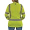 Ergodyne M Lime Class 3 Hi-Vis Long Sleeve Shirt Womens 8374 - alternate 8