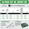 Sk Professional Tools Drive SAE Chrome Socket Set 3/8", 30 pc SK01309-216P - alternate 1