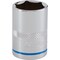 Channellock 1/2'' Drive 19 mm 6-Point Shallow Metric Socket 302814 - alternate 1