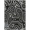 Homeroots 3' X 5' Black And Ivory Geometric Washable Indoor Outdoor Area Rug 631371 - alternate 7
