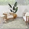 Homeroots 4' X 6' Ivory And Green Palm Leaf Indoor Outdoor Area Rug 552518 - alternate 8