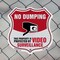 Signmission No Dumping Shield Sign This Property Is, 6 Inch X 6 Inch, Plastic Sign SHI-P-6-393 - alternate 5