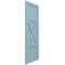 Ekena Millwork True Fit PVC Center X-Board Farmhouse Fixed Mount Shutters, Peaceful Blue , 12W x 46H, PR TFP107FH12X046SB - alternate 13