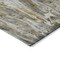 Homeroots 3' X 5' Brown Taupe And Gold Abstract Washable Indoor Outdoor Area Rug 577932 - alternate 8