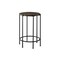 Monarch Specialties Accent Table, Round, Nightstand, Dark Oak Laminate, Black Metal, Contemporary I 3756 - alternate 2