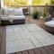 Homeroots 3' X 5' Beige Tan And Taupe Geometric Washable Indoor Outdoor Area Rug 588394 - alternate 9