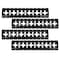 Mytee Products Horizontal & Vertical Cross E-Track - 5 Feet -  Black Powder Coated, 4PK ETKC5-BLKx4 - alternate 1