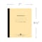 Roaring Spring Case of Composition Notebooks, Wide Ruled, 48 Sheets per Book, 8.5"x7", Flexible Manila Covers, PK72 77308cs - alternate 10