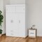 Homeroots 47" White Two Drawer Dresser 530268 - alternate 10