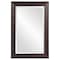 Homeroots 33" Bronze Wood Accent Mirror 383729 - alternate 1