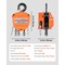 Vevor Hand Chain Hoist 2200 lbs Capacity 20 ft Manual Chain Block with G80 Chain HS-C-1T-6M - alternate 8