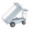 Vestil Steel Off-Road Tilting Traction Drive Cart 500 Lb. Rough Terrain Capacity Gray OROAD-1000-T - alternate 1