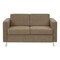 Office Star Products Pacific Love Seat, Taupe PAC52-S125 - alternate 8