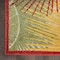 Homeroots 8' X 10' Orange Yellow Red Blue And Green Palm Leaf Indoor Outdoor Area Rug 550358 - alternate 9
