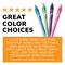 Bic Gel-ocity Quick Dry Fashion Medium Point (0.7mm) Blister, 8PK RGLCGAP81-AST - alternate 8