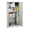 Sandusky Lee Light Duty Welded Steel Combination Cabinet, 30x18x66, Dove Gray VFC1301866-05 - alternate 5