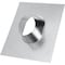 Selkirk 5'' RV Gas Vent Adjustable Roof Flashing 105825 - alternate 1