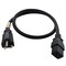 Ac Works Power Cord, 3 ft 6-20P to C19, 20A 250V Heavy-Duty, Agricultural Drone Use S620C19-036 - alternate 1