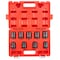 Sunex 3/4 in Drive Sae 12 Point Standard Thin Wall 9-Piece Impact Socket Set 4687 - alternate 1