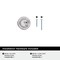 Amerock Inspirations 1-3/4 inch (44mm) Diameter Polished Chrome Cabinet Knob, 25PK 25VMP1586226 - alternate 4