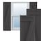 Ekena Millwork True Fit PVC, Three Board Joined Board-n-Batten Shutters w/Z-Bar, Shadow Mountain, 16 1/8W x 32H, PR TFP102BBF16X032SM - alternate 1