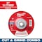 Milwaukee Tool Cut-Off & Grinding Wheel, 5" dia. 49-94-0917 - alternate 6