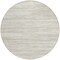 Homeroots 8' Ivory And Beige Round Abstract Washable Indoor Outdoor Area Rug 613105 - alternate 9