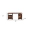 Homeroots 68" Natural Live Edge Solid Wood Writing Desk With Four Drawers 522093 - alternate 9