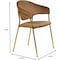 Leisuremod Bella Collection Modern Dining Chair in Brown, 2PK BC21BR2 - alternate 16