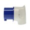 Walther-Werke Pin & Sleeve Plug, 30/32 A, 120/208V AC, 3 Phase, 3 Pole, Blue, Screw Terminals Wire Connection Type 236509 - alternate 8
