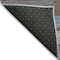 Homeroots 9' X 12' Chocolate Blue And Beige Striped Washable Indoor Outdoor Area Rug 616650 - alternate 9