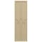 Ekena Millwork True Fit PVC Cedar Park Fixed Mount Shutters, Natural Twine, 18W x 32H, PR TFP001CP18X032NT - alternate 15
