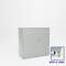 Pucel Heavy Duty Storage Cabinet with 6 in Legs, 48 in W x 54 in H x 24 in D, Red HDSC-4848-24-2L - alternate 1