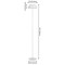 Jonathan Y Laurel 59" Contemporary Minimalist Mushroom Metal Adjustable Height Rechargeable Cordless Integrated JYL7165A - alternate 10
