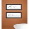 Homeroots Set Of Two Household Humor 2 Black Framed Print Bathroom Wall Art, 2PK 406071 - alternate 4