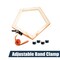 Powertec 15 ft. Adjustable Band Clamp w/ Ratchet, Non-Marring Corners, 1000 lb Capacity 72071 - alternate 1