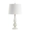 Jonathan Y Maddie 28" Glass/Metal LED Table Lamp, White Pearl JYL2072A - alternate 9