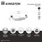 Kingston Brass 18" x 1-1/4" O.D. Stainless Steel Grab Bar with Shelf, Polished Chrome GBS1854CS1 - alternate 3