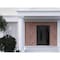 Vdomdoors Front Exterior Prehung Steel Door Ronex1277 Black Enamel Sidelight Exterior Window Sidelite RONEX1277EXD-BLK-W36+12xH80-LH-I - alternate 6