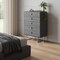 Homeroots 38" Gray Wood Five Drawer Dresser 714480 - alternate 3