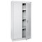 Sandusky Lee Shelving Storage Cabinet, 66 in H, 30 in W, 18 in D, Swing, Keyed, Gray, 4 Shelves VF31301866-05 - alternate 1