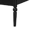 Baxton Studio Lucera Mid-Century Black Twin Size Bobbin Bed 257-14012-ZORO - alternate 10