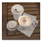 Dart Fiber Lids for Paper Cups, ProPlanet Seal, Fits 10 oz to 24 oz Cups, Tan, 1000PK LK316FBR - alternate 8