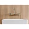 Kingston Brass Double-Handle Wall Mount Bathroom Faucet, Antique Brass KS7253AX - alternate 6