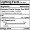 Bulbrite LED Filament 5W Dimmable B11 Light Bulb, Milky Glass, Candelabra E12 Base, 2700K, 500lu, 36PK 861764 - alternate 12