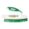 Libman Scrub Brush, 1 in L Trim, PET, 7-1/2 in W Brush, 7-1/4 in OAL, White 16 - alternate 3