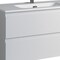 Homeroots 36" White Wood Freestanding Bathroom Vanity With White Sink And Two Drawers 627476 - alternate 5