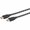 Monoprice BRAIDED DISPLAYPORT 1.4 CABLE_ 6FT_ GRAY 37920 - alternate 1